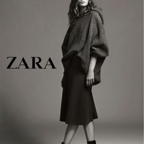 Zara Dresses & Skirts - NWT Zara Woman Knit A-Line Flare Skirt, XS